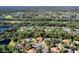 Aerial view showcasing a home's location in a residential community at 3404 Rexford Cir, Ormond Beach, FL 32174