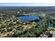 Property located in a lakefront community, showing the surrounding area at 3404 Rexford Cir, Ormond Beach, FL 32174