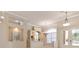 Formal dining room with built-in cabinetry and elegant chandelier at 3404 Rexford Cir, Ormond Beach, FL 32174