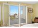 Private balcony with ocean views accessible from the bedroom at 1183 Ocean Shore Blvd # 1040, Ormond Beach, FL 32176