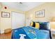 Inviting bedroom with ample closet space and comfortable bed at 1183 Ocean Shore Blvd # 1040, Ormond Beach, FL 32176