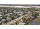 High-angle view of the surrounding community, featuring a mix of residential properties at 318 Vermont Ave, Daytona Beach, FL 32118