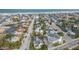 Aerial view highlighting the neighborhood's charm and proximity to the ocean at 318 Vermont Ave, Daytona Beach, FL 32118