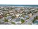 Aerial perspective showcasing the property and its surroundings, including a unique building at 318 Vermont Ave, Daytona Beach, FL 32118