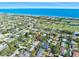 Aerial view highlighting the home's proximity to the beach at 106 Sundance Trl, Ormond Beach, FL 32176