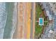 Direct beach access from condo building with a refreshing pool at 2700 Ocean Shore Blvd # 508, Ormond Beach, FL 32176