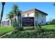Entrance sign for Ocean Palm Villas South, a private community at 53 Ocean Palm Villa S # 53, Flagler Beach, FL 32136