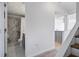 Hallway with a view of the bathroom and stairs at 53 Ocean Palm Villa S # 53, Flagler Beach, FL 32136