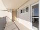 Private balcony with ocean views and access from bedroom at 89 S Atlantic Ave # 1401, Ormond Beach, FL 32176