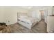 Spacious bedroom with king-size bed and en-suite bathroom at 1 Oceans West Blvd # 5B3, Daytona Beach, FL 32118