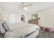 Comfortable bedroom with a king-size bed and dresser at 1 Oceans West Blvd # 5B3, Daytona Beach, FL 32118
