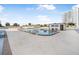 Refreshing outdoor pool with surrounding lounge chairs at 1 Oceans West Blvd # 5B3, Daytona Beach, FL 32118
