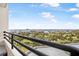 Breathtaking panoramic waterfront view with lush landscaping at 1 Oceans West Blvd # 5B3, Daytona Beach, FL 32118