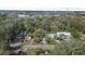 Aerial image showing houses on a tree-lined street in a residential area at 656 Winchester St, Daytona Beach, FL 32114