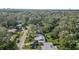 Aerial view of the property and neighboring houses at 656 Winchester St, Daytona Beach, FL 32114