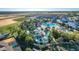 Aerial view of community pool and surrounding homes at 2226 Lelani Cir, Davenport, FL 33897