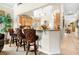 Well-equipped kitchen with island and breakfast bar at 26142 Avenida Las Colinas # 2B, Howey In The Hills, FL 34737