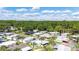 Aerial view of a large mobile home community near forest at 109 Shady Ln # A, Eustis, FL 32726