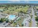 Resort-style community pool with surrounding recreational areas at 12176 Se 91St Ave, Summerfield, FL 34491