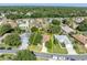 Aerial view showing a house's location within a neighborhood at 12176 Se 91St Ave, Summerfield, FL 34491