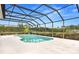 Refreshing screened pool perfect for summer enjoyment at 29334 David Ct, Tavares, FL 32778