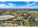 Stunning aerial view of community landscape and amenities at 21125 Braveheart Dr, Leesburg, FL 34748