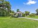 Detached garage with driveway access at 304 E Noble Ave, Bushnell, FL 33513
