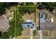 Aerial view showing house, yard, and neighborhood at 2270 Washington Rd, Mount Dora, FL 32757