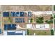 Aerial view of a rectangular lot near greenhouses at 2103 W Kelly Park Rd, Apopka, FL 32712