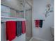 Clean bathroom with shower and tile at 1751 Ashwood Run, The Villages, FL 32162