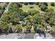 Aerial view of property with trees and cleared land at 26711 County Road 33, Groveland, FL 34736