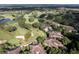 Aerial view of community near golf course at 33 Camino Real # 303, Howey In The Hills, FL 34737