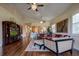 Bright living room with hardwood floors and open floor plan at 33 Camino Real # 303, Howey In The Hills, FL 34737