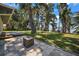 Relaxing patio with fire pit, perfect for outdoor entertaining at 1261 W Lakeshore Dr, Clermont, FL 34711