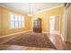 Elegant dining room with hardwood floors and a large window at 3554 County Road 216, Oxford, FL 34484