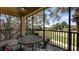 Relaxing screened balcony overlooking golf course at 23 Camino Real Blvd # 23, Howey In The Hills, FL 34737