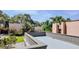 Private rooftop deck overlooking lush green landscape at 601 W Old Hwy 441 # 11B, Mount Dora, FL 32757
