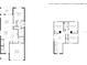 Floor plan showcasing a 4-bedroom, 2.5-bathroom home with a 2-car garage at 2003 Sunshine Peak Dr, Minneola, FL 34715
