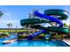Large water slide at the community pool at 4189 Paragraph Dr, Kissimmee, FL 34746