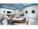 Relaxing game room with pool table, card table, and dartboards at 4189 Paragraph Dr, Kissimmee, FL 34746