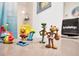 Vanity with SpongeBob and friends figurines at 4189 Paragraph Dr, Kissimmee, FL 34746