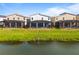 Three homes with private pools and screened patios at 4189 Paragraph Dr, Kissimmee, FL 34746