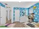 Toy Story-themed bedroom with twin beds and built-in closet at 4189 Paragraph Dr, Kissimmee, FL 34746