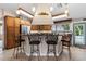 Updated kitchen with stainless steel appliances and ample counter space at 12270 Virginia Dr, Leesburg, FL 34788