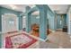 Elegant entryway with high ceilings and tile floors at 3914 Scarborough Ct, Clermont, FL 34711
