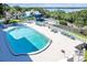 Inviting community pool with ample deck space at 601 N Mcdonald St # 608, Mount Dora, FL 32757