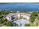 Aerial view of building near the waterfront at 601 N Mcdonald St # 608, Mount Dora, FL 32757
