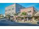 Street-level view of charming downtown shops and restaurants near the property at 601 N Mcdonald St # 608, Mount Dora, FL 32757