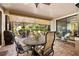 Outdoor patio with seating area and grill at 8692 Crested Eagle Pl, Sanford, FL 32771