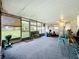Spacious screened porch with yard view at 34035 Linda Ln, Leesburg, FL 34788